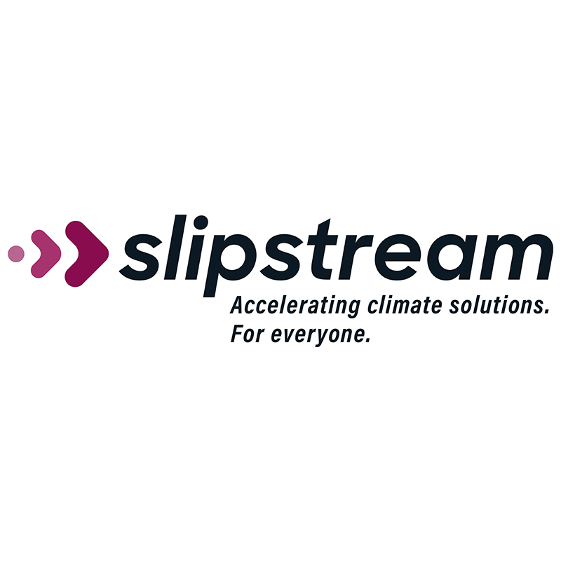 Slipstream Accelerating climate solutions. For everyone. logo