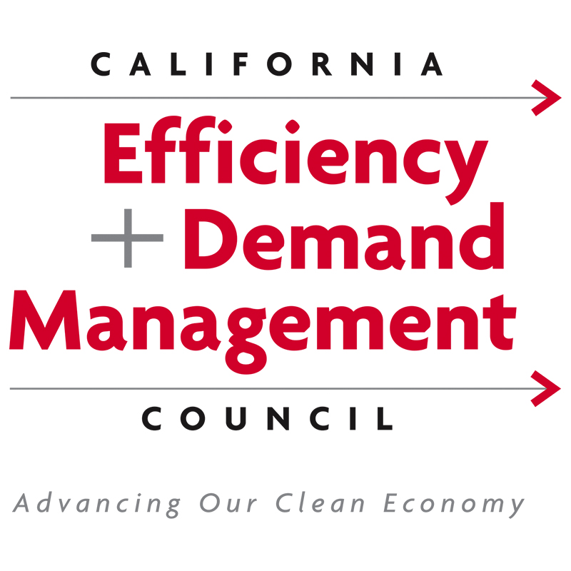 California Efficiency + Demand management Council Advancing our Clean Economy (CEDMC) logo